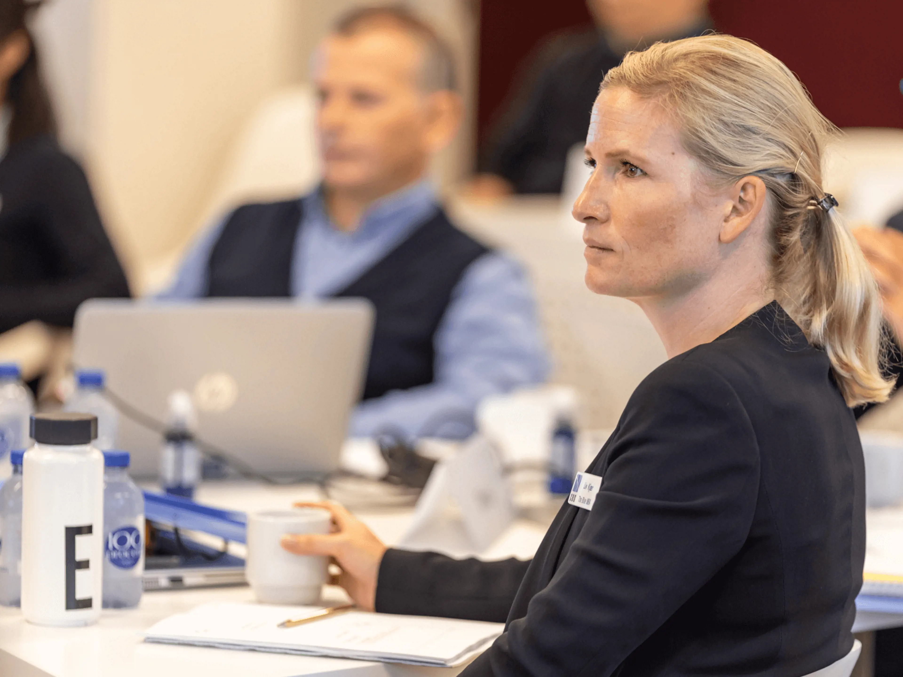 Liv Kjaer, Blue MBA participant, in class