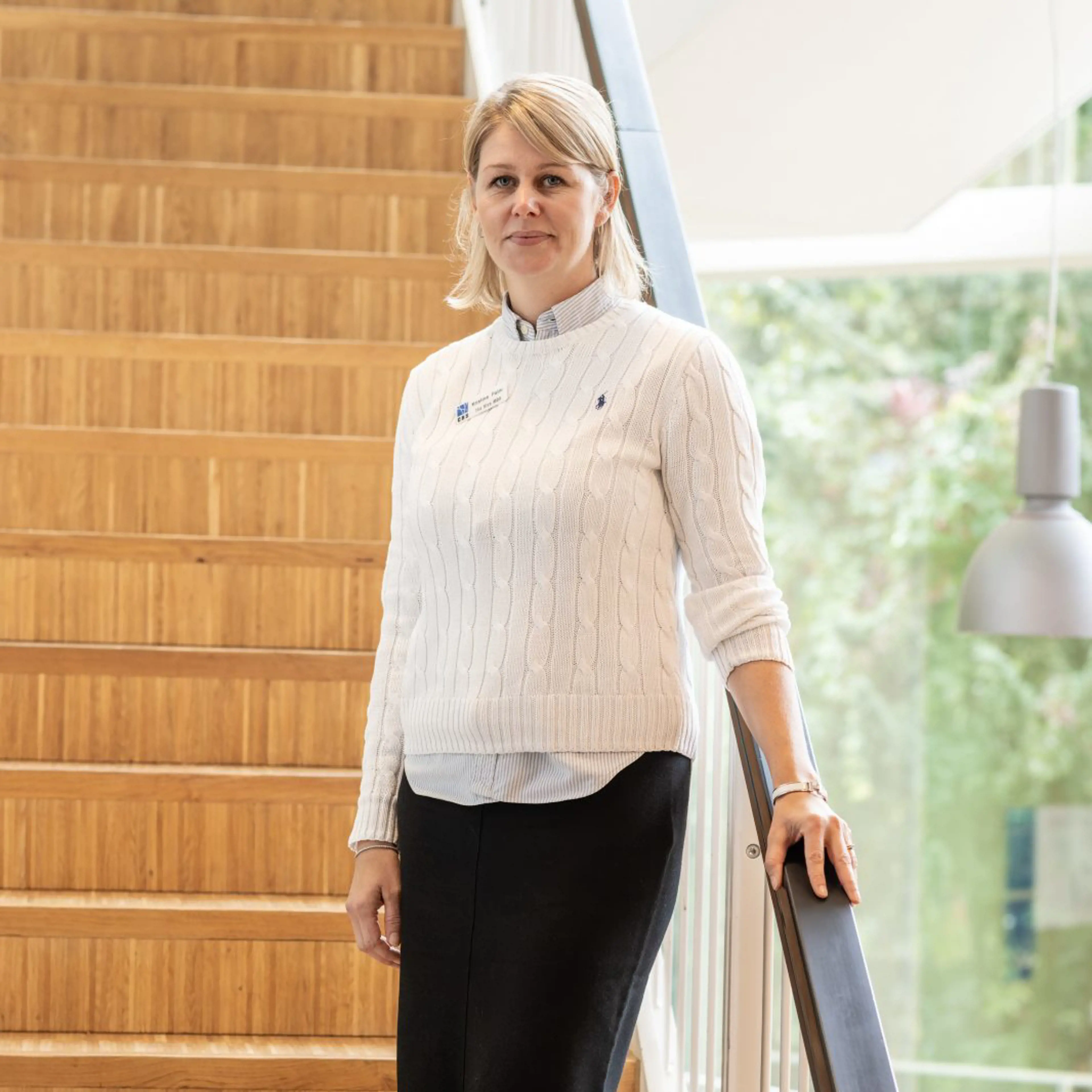 Portrait of Kristine Palm, Senior air logistics director, Kuehne+Nagel