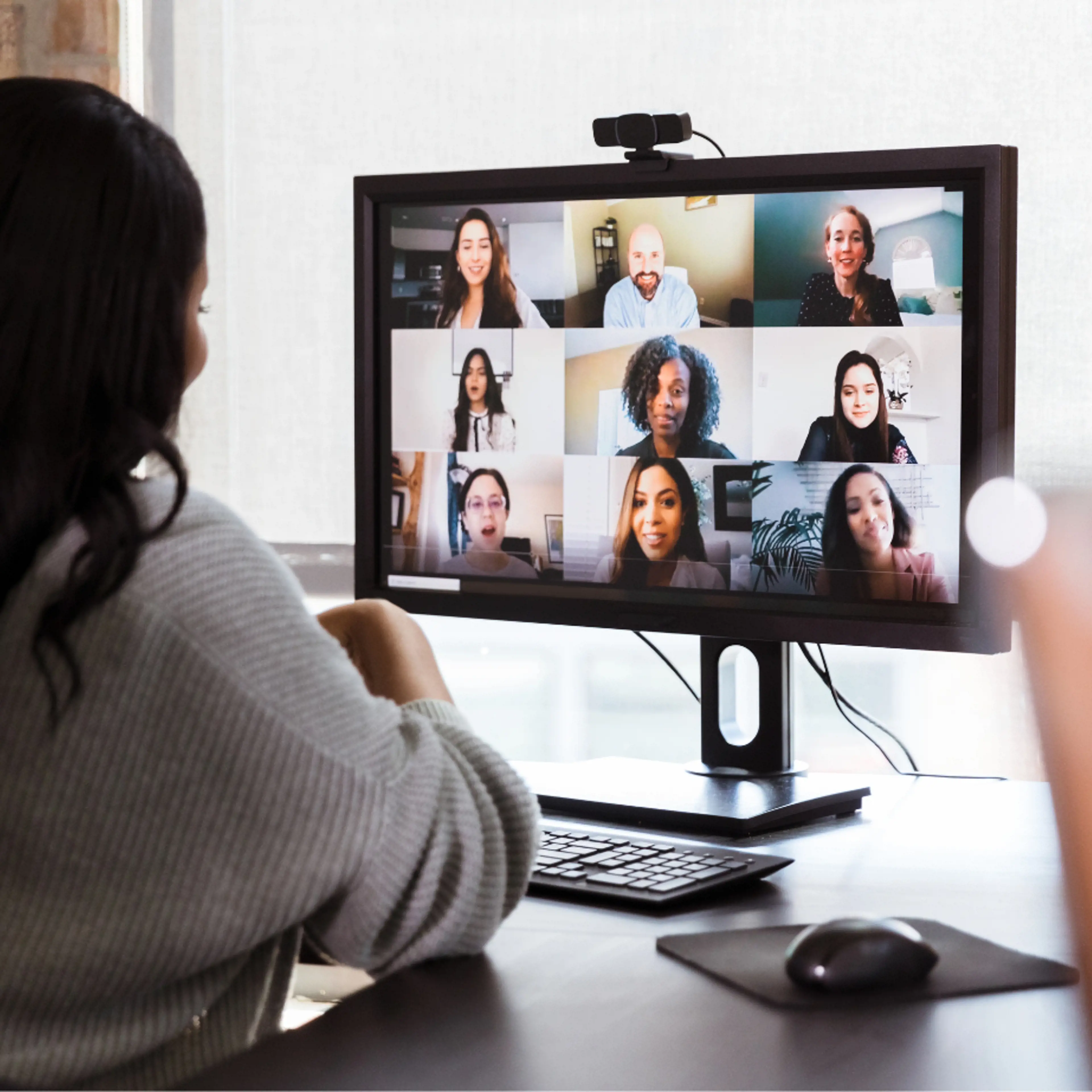 Picture of a virtual meeting