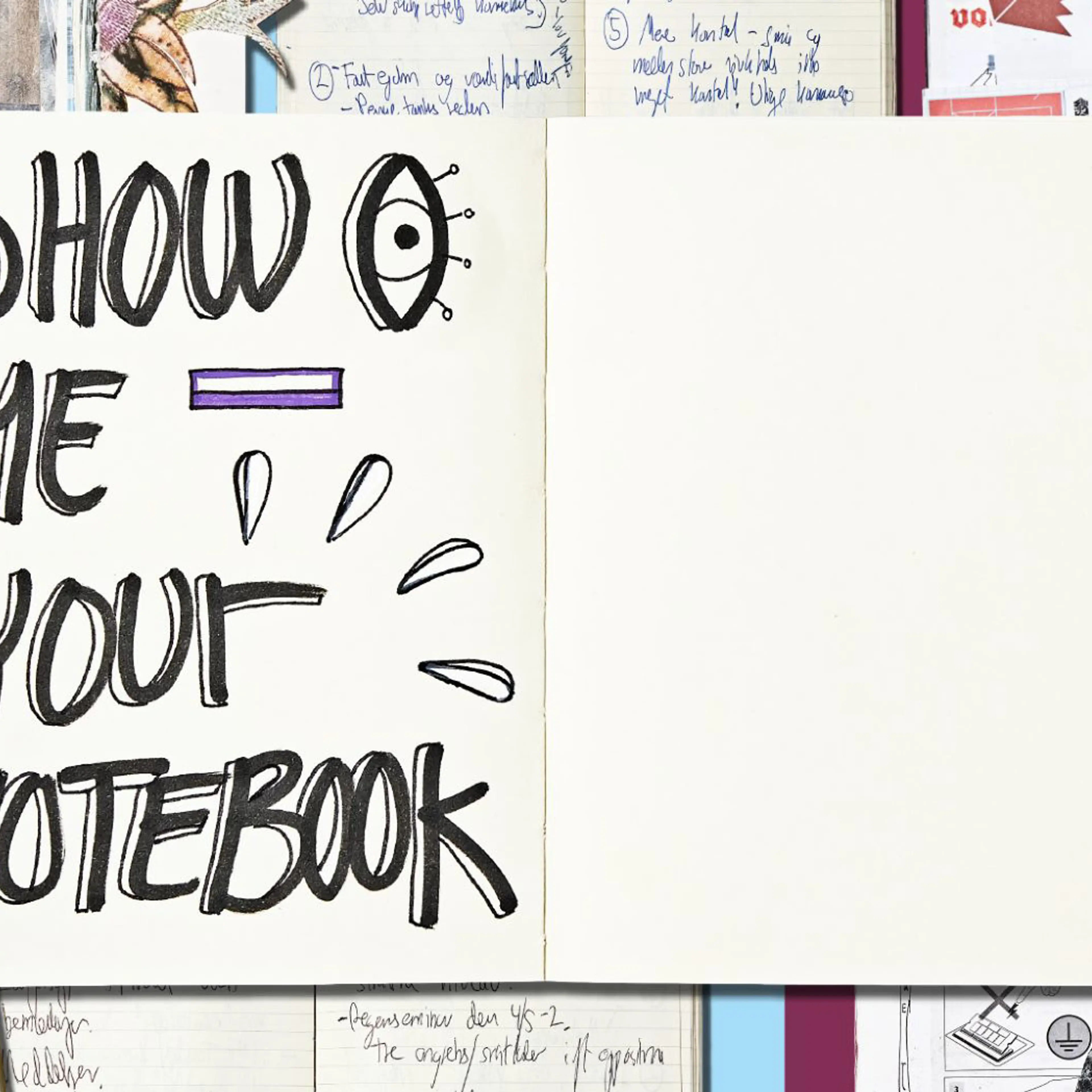 Media content for Show me your notebook