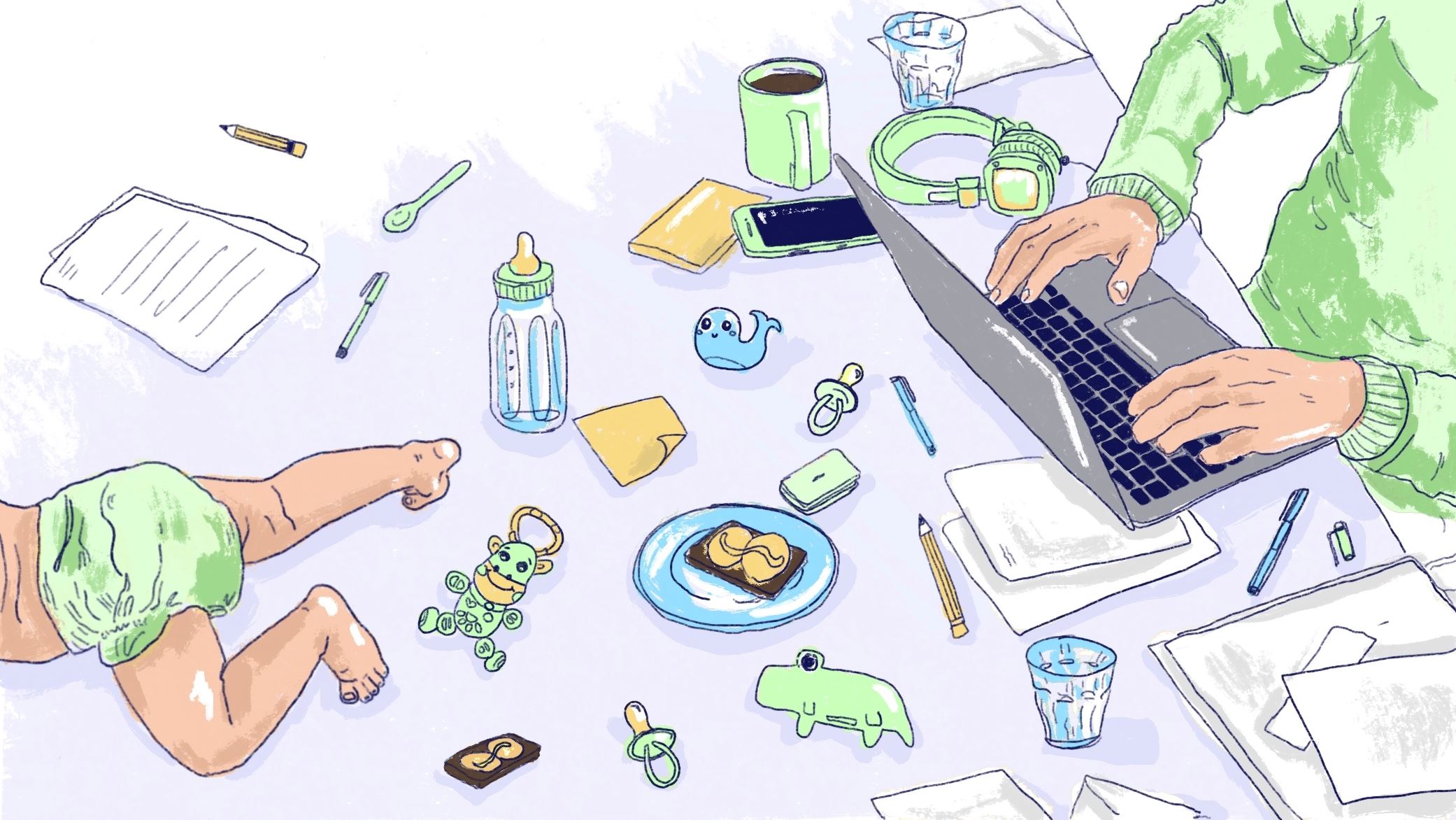 Media content for Nu flyder mit arbejdsliv og privatliv sammen på en god måde